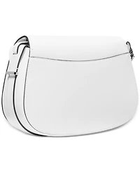 Michael Kors Lydia Small Leather Flap Messenger