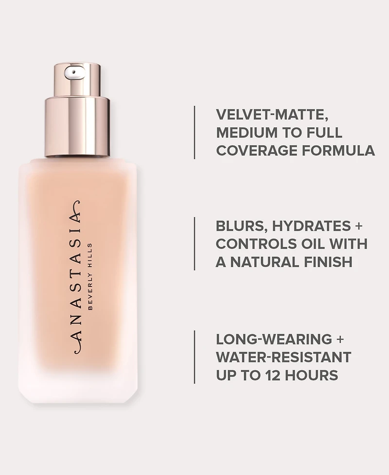 Anastasia Beverly Hills Impeccable Blurring Second-Skin Matte Foundation - Shade