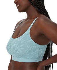 Bali Women's Breathe Lace-Overlay Bralette Dfcmbr