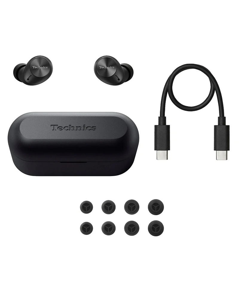 Technics HiFi True Wireless Multipoint Bluetooth Earbuds Ii, Active Noise Cancelling, 3 Device MultiPoint Connectivity, Impressive Call Quality