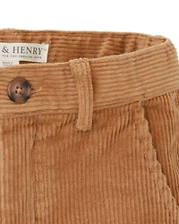 Hope & Henry Big Boys Organic Corduroy Pant