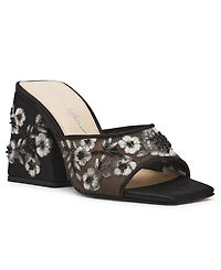 Betsey Johnson Women's Roo Embroidered Evening Sandals