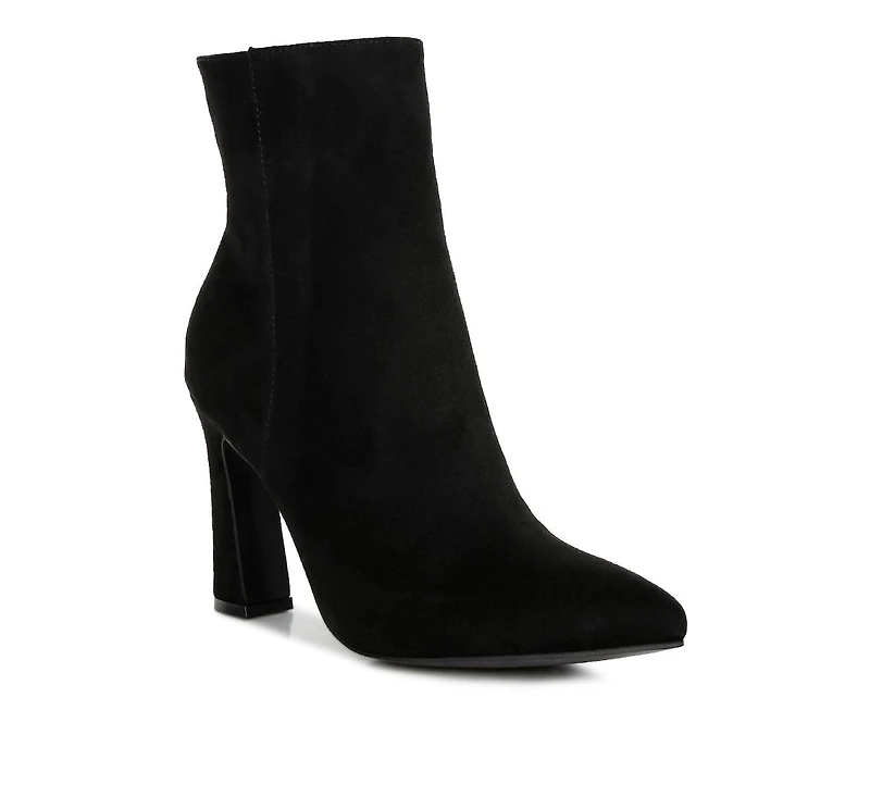 Clubdate Block Heeled Ankle Boots