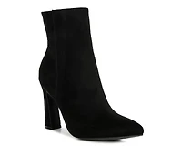 Clubdate Block Heeled Ankle Boots