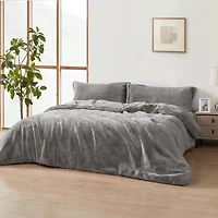 Melange Chunky Bunny - Coma Inducer Oversized Comforter Set - Silver