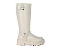 Taimen Harnes Detail Long Boots