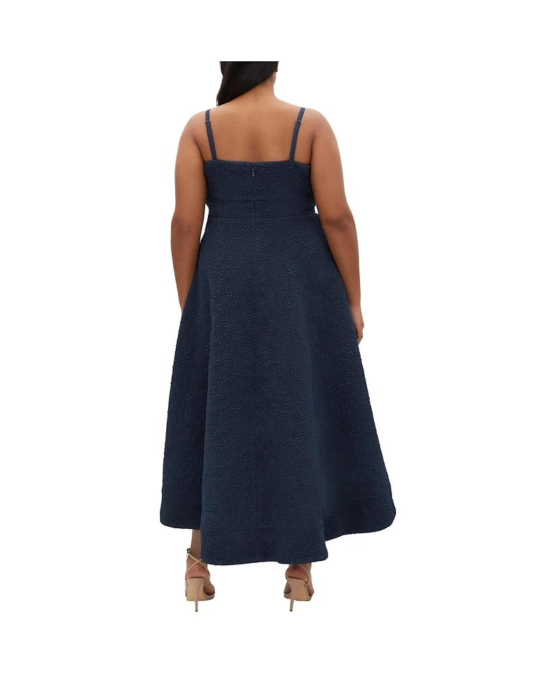 City Chic Plus Tiffany Hi Low Maxi Dress