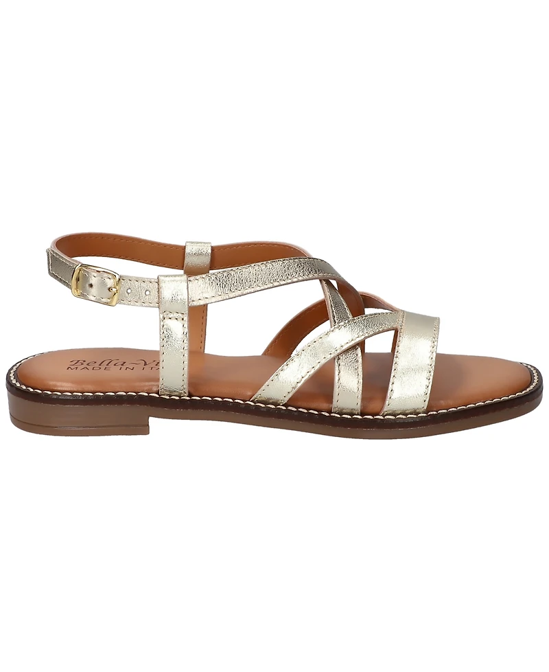 Bella Vita Women's Tya-Italy Flat Sandals