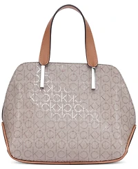 Calvin Klein Audrey Signature Convertible Satchel