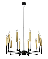 Home Accessories 29.1" Mizba 10-Light Indoor Chandelier with Light Kit