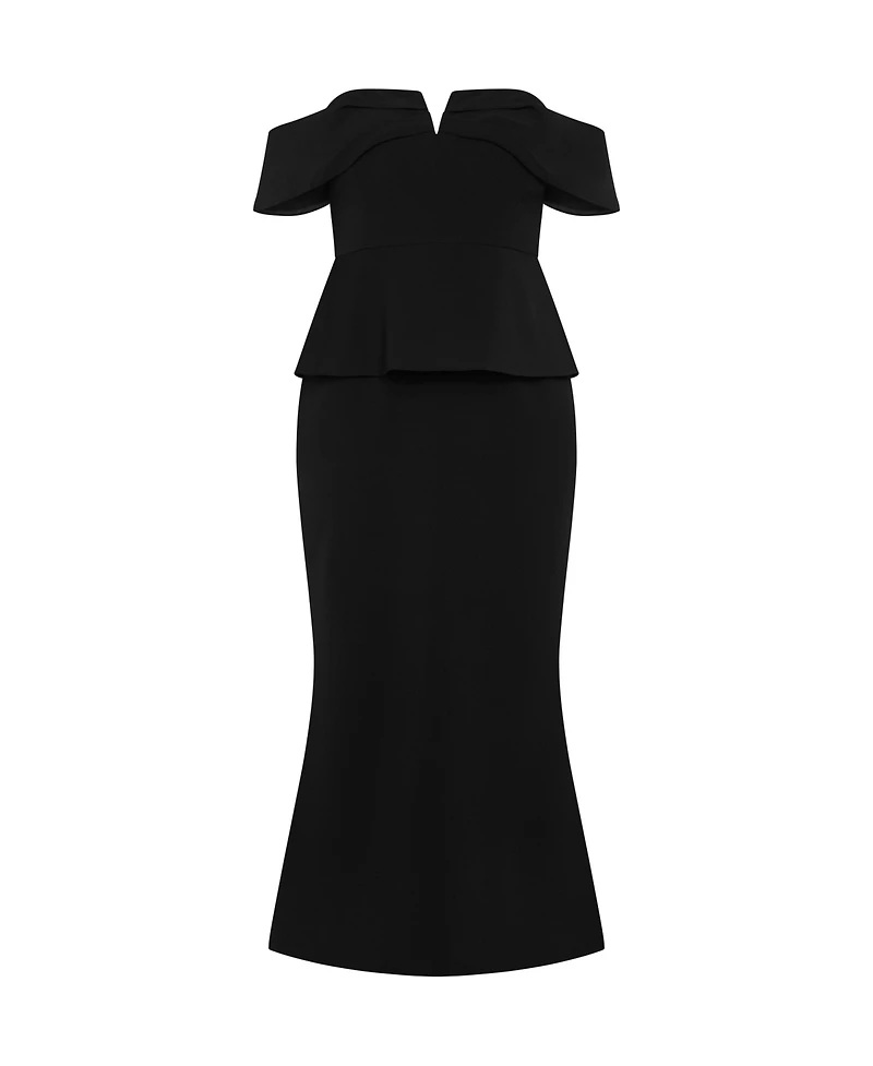 City Chic Plus Evangalista Maxi Dress