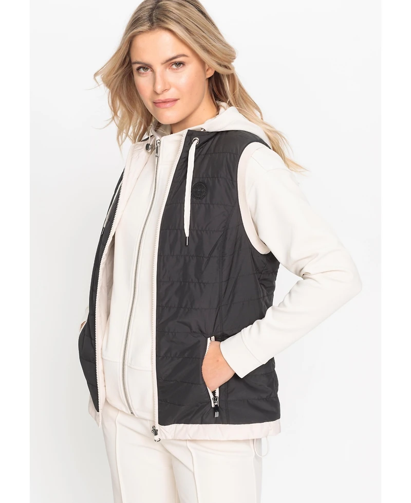 Olsen 2-in-1 Reversible Quilted Vest