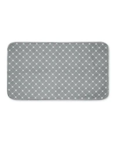 Bone Dry Trellis Print Pet Mat