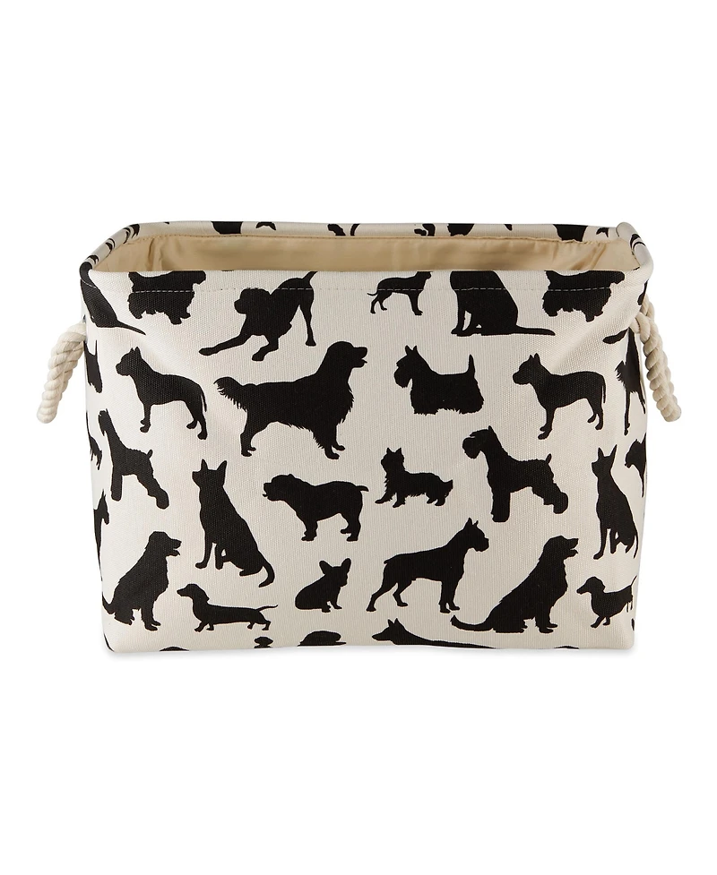 Bone Dry Dog Show Pet Storage Bin with Rope Handles