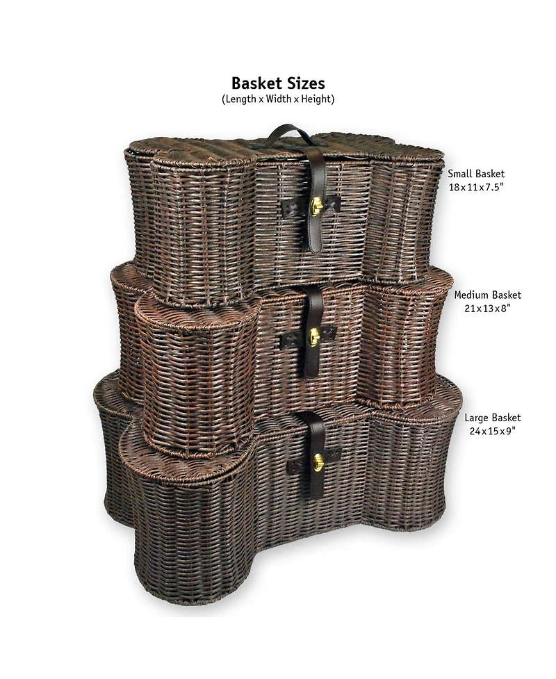 Bone Dry Pet Storage Basket Shape