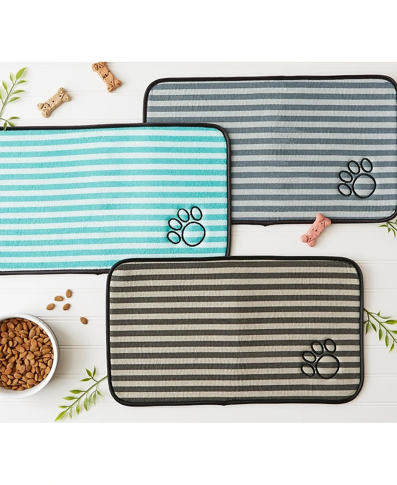 Bone Dry Stripe Pet Mat