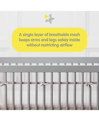 Halo Dream Inc. Breathable Mesh Liner for Mini Cribs, Deluxe 4mm