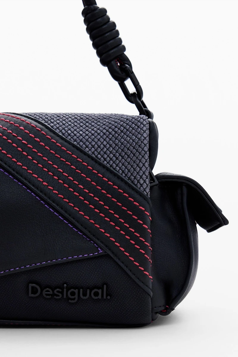 Desigual Women's Medium bag with topstitching