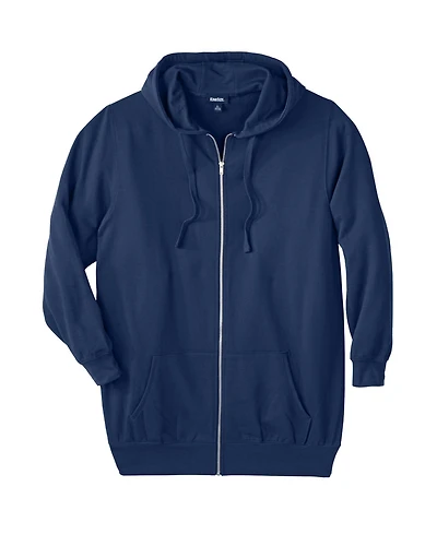 KingSize Big & Tall Longer-Length Fleece Full Zip Hoodie