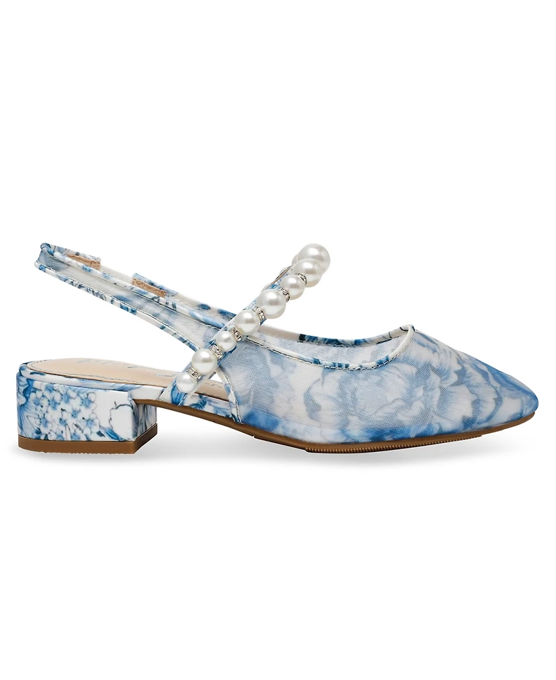 Betsey Johnson Little and Big Girls Sling Back Flat