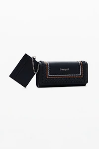 Desigual Women's Braided wallet with topstitching