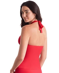 Mimi Flamingo Women's Sonny V-Neck Halterkini