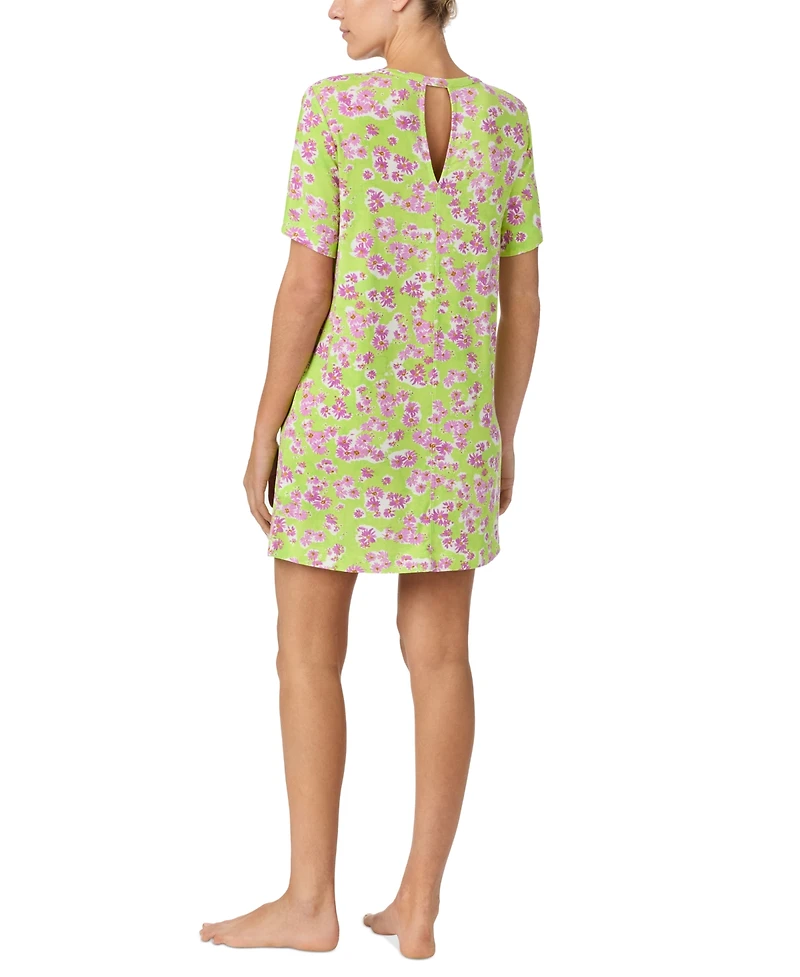 Sanctuary Women's Short Knit Jersey Sleep Shirt