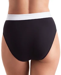 Mimi Flamingo Women's Brooke Two-Tone High-Waisted Bottoms