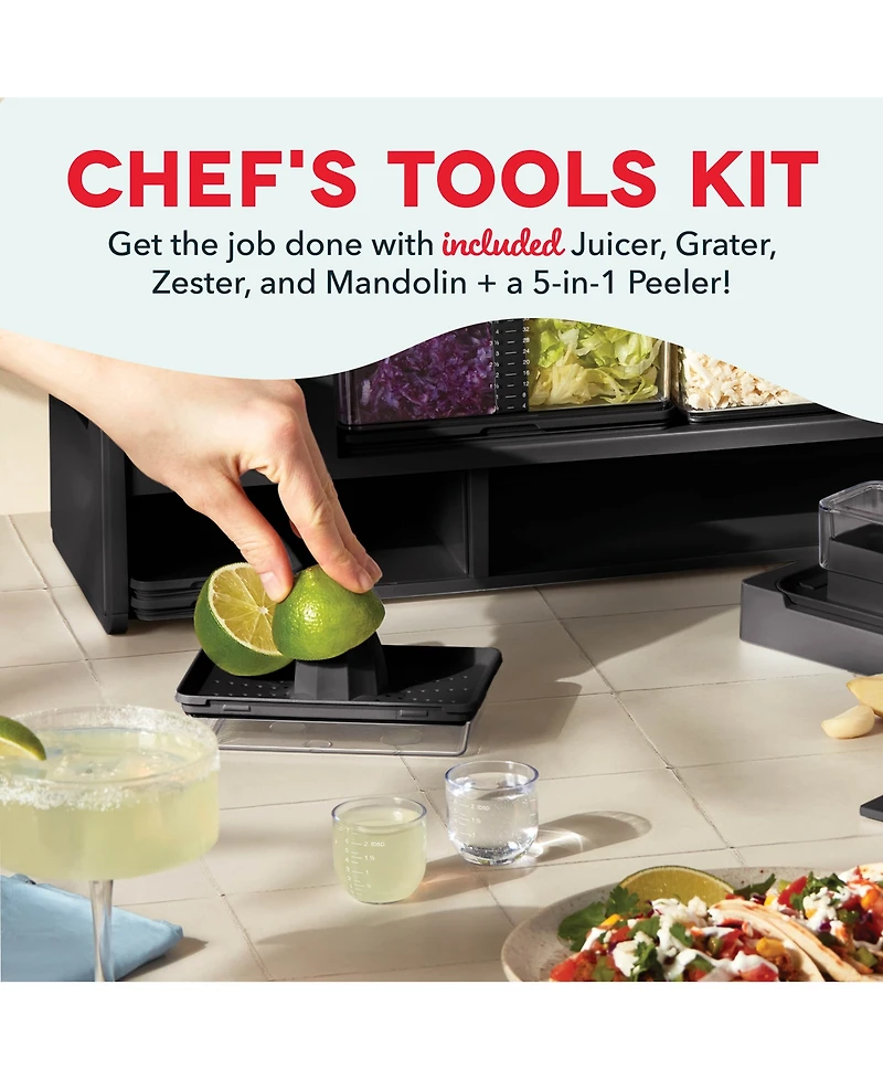 Prepdeck Gen 2 Recipe Prep & Storage Station System