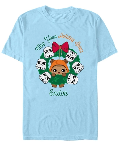 Fifth Sun Men's Holiday Spirit Endor Short Sleeve T-Shirt
