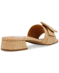 Dv Dolce Vita Women's Nayte Block-Heel Buckle Slide Sandals