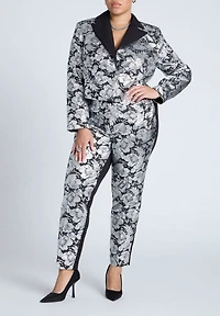 Eloquii Women's Brocade Blazer