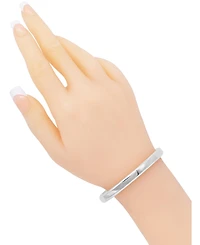 Devata Bali Cuff Bracelet in Sterling Silver, Large