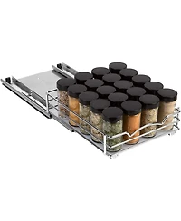 Florida Brands Pull Out Cabinet Organizer for Spices, Cans 8.5 x 10.5 In