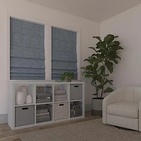 Somerton Textured 100% Blackout Cordless Roman Shade