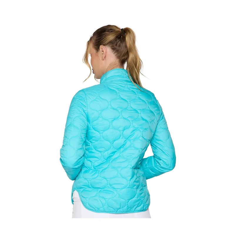 G Lifestyle Clothing Women's Double Zip Padded Jacket