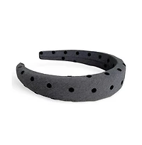 Classic Padded Headband - Polka Dots