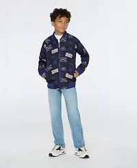 Scotch & Soda Big Boys Reversible Bomber Jacket