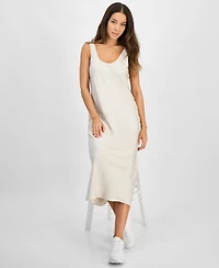 Calvin Klein Jeans Women's Sleeveless Midi Slip Dress