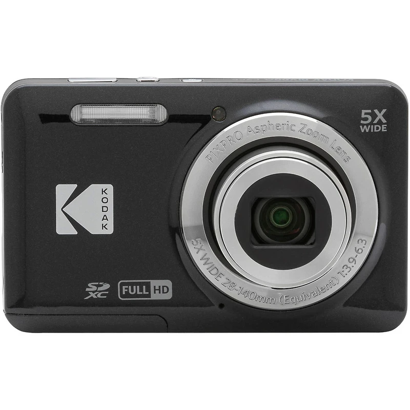 Kodak Pixpro FZ55 Friendly Zoom Digital Camera, Black