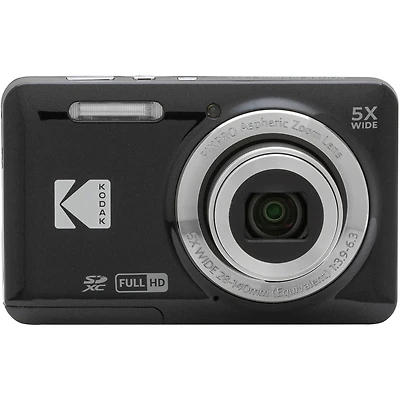 Kodak Pixpro FZ55 Friendly Zoom Digital Camera, Black
