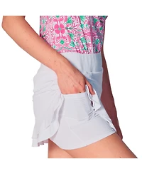 G Lifestyle Clothing Women's Double Ruffle Skort