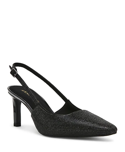 Anne Klein Women's Rosel Snip Toe Slingback Dress Pumps