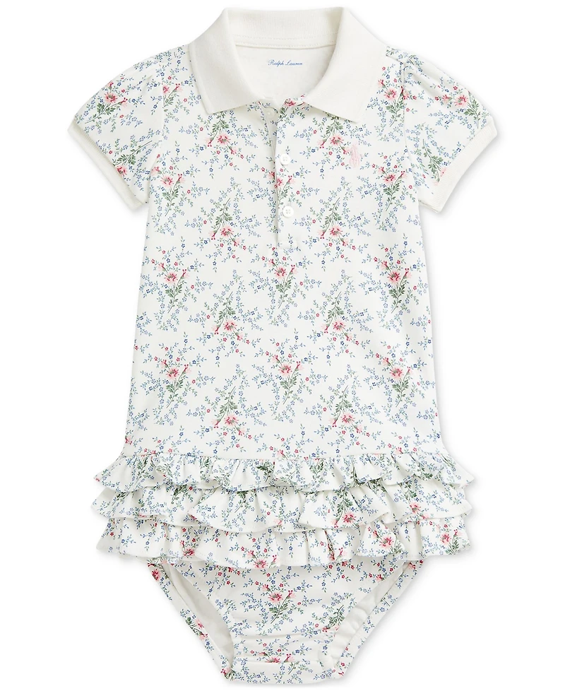 Polo Ralph Lauren Baby Cotton Ruffled Dress