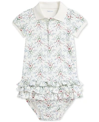 Polo Ralph Lauren Baby Cotton Ruffled Dress