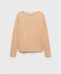 Mango Women's Fine-Knit Boat-Neck Sweater