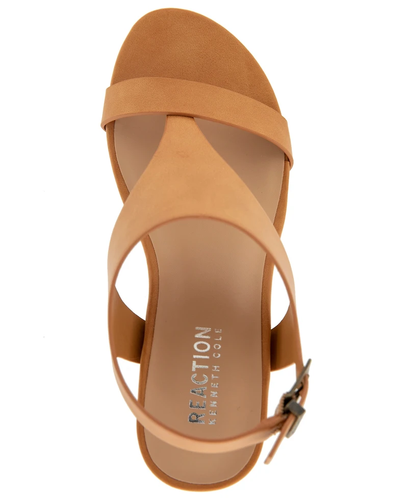 Kenneth Cole Reaction Women's Greatly Thong Almond Toe Wedge Sandals