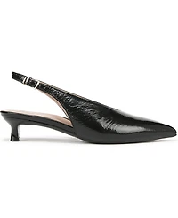 Naturalizer Women's Nicolette Pointed Toe Kitten Heel Slingback Pumps