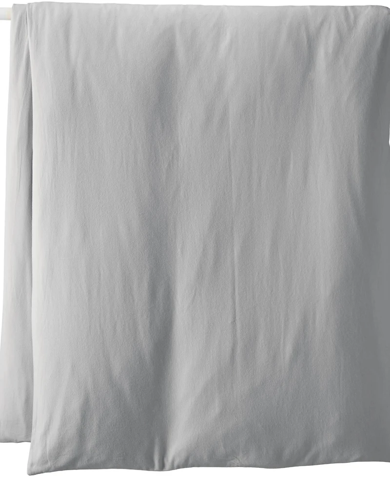 Lands' End Luxe Flannel Duvet Bed Cover