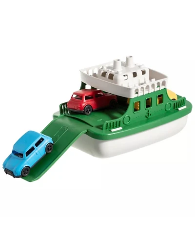 Sperric Toddler Boat Bath Toy Set for Toddlers, Carry Ship & 4 Mini Cars